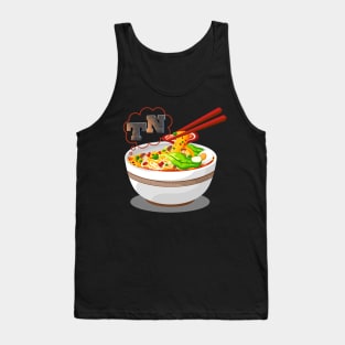 I Think I Love Noodles Tank Top